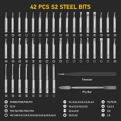 49-in-1 Precision Electric Screwdriver Set