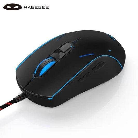 Wired Gaming Mouse, USB Powered Wired Connection Backlit Mouse, Portable Mouse for Office, Desktop Computer, Laptop, Home