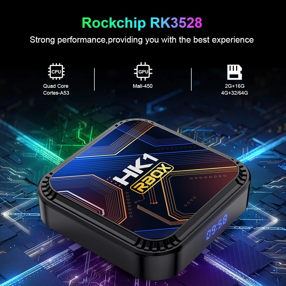 HK1 RBOX K8S Android 13 TV BOX